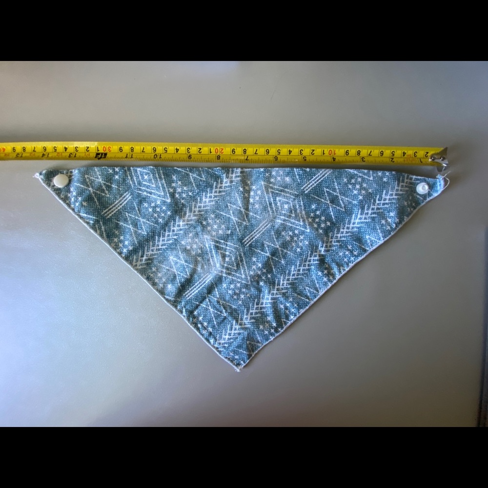 Aztec Blue Dog Bandana